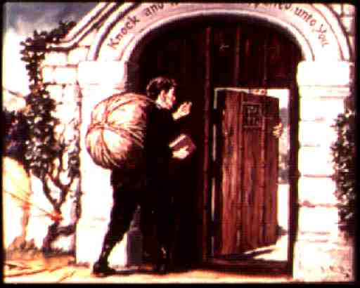knock, and it will be opened to you.