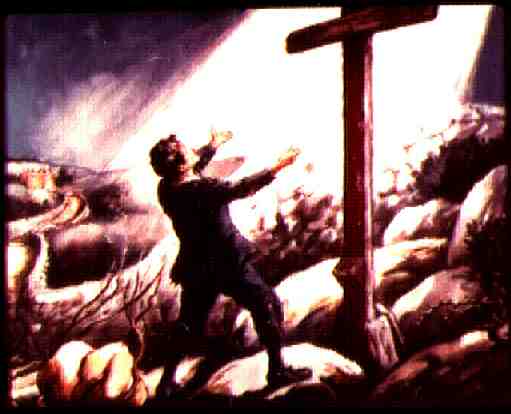 Up to the CROSS.